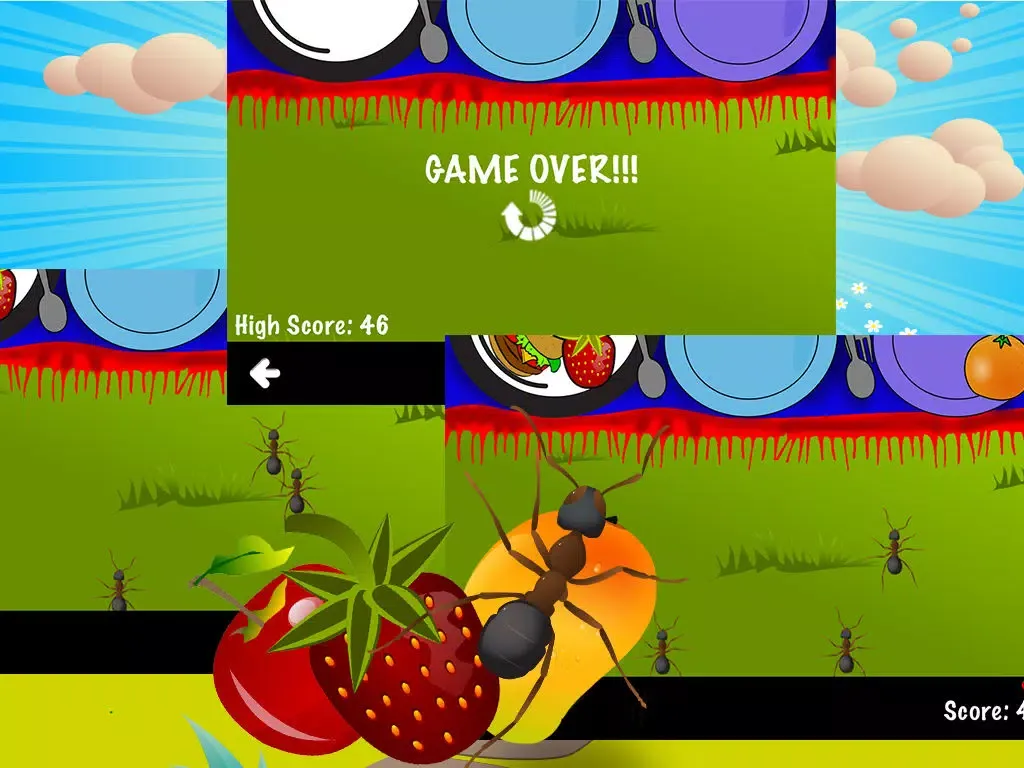 Tangkapan layar Smash Ants - Fun Counting Game For Kids LITE iPad 