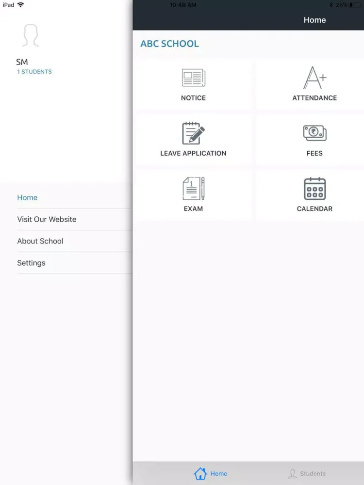 ภาพหน้าจอของ SR Global - Parent App iPad 