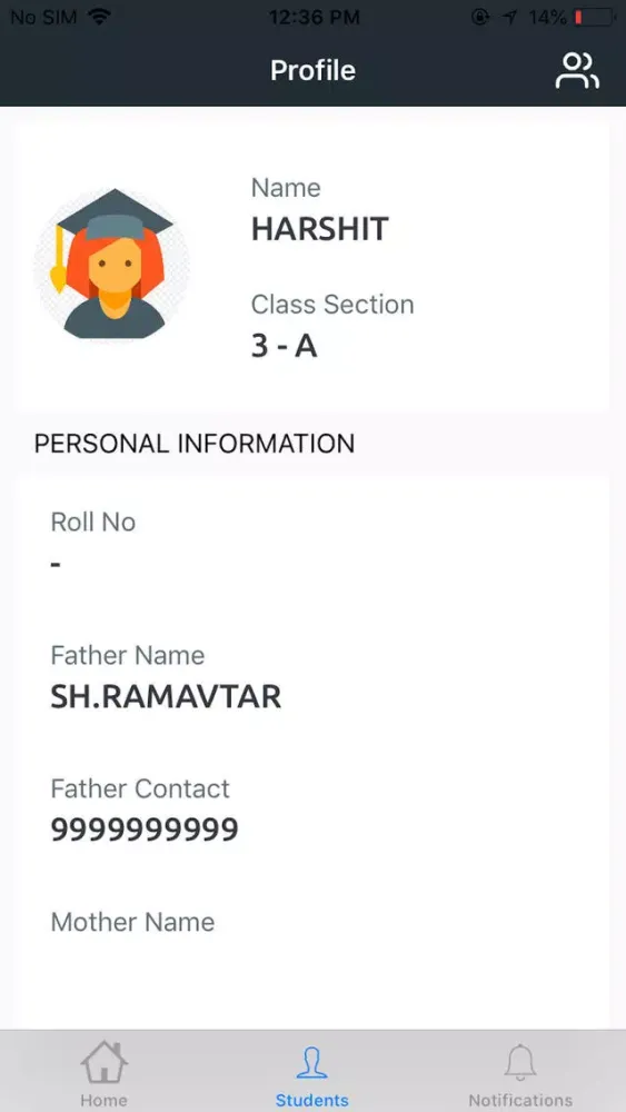 ภาพหน้าจอของ SR Global - Parent App