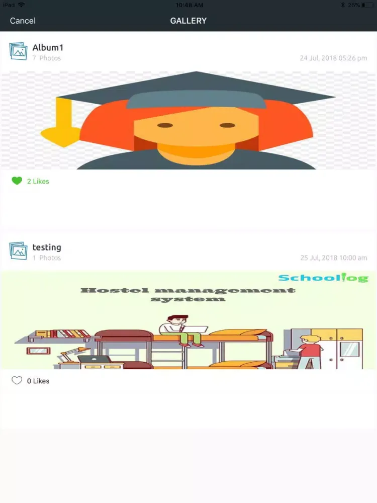صور Vidyashram - Parent App iPad 