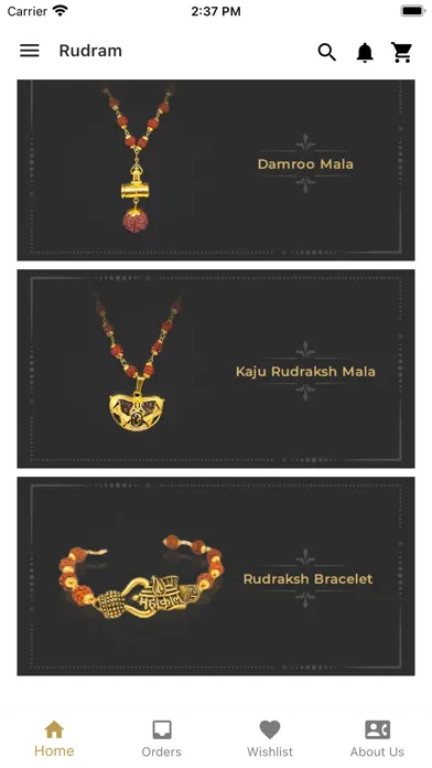 Capturas de tela do Rudram : The Rudraksh Store