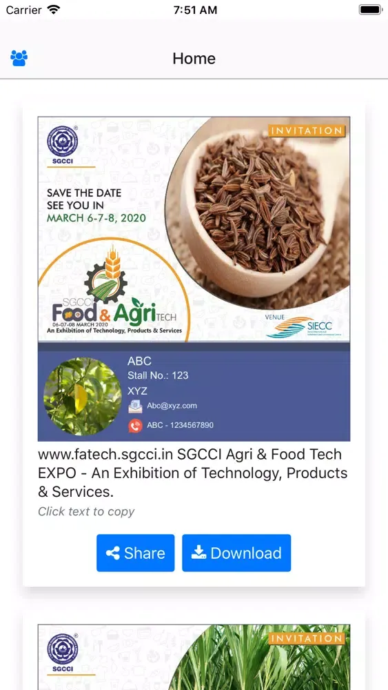 SGCCI Food & Agri Expo Frames स्क्रीनशॉट