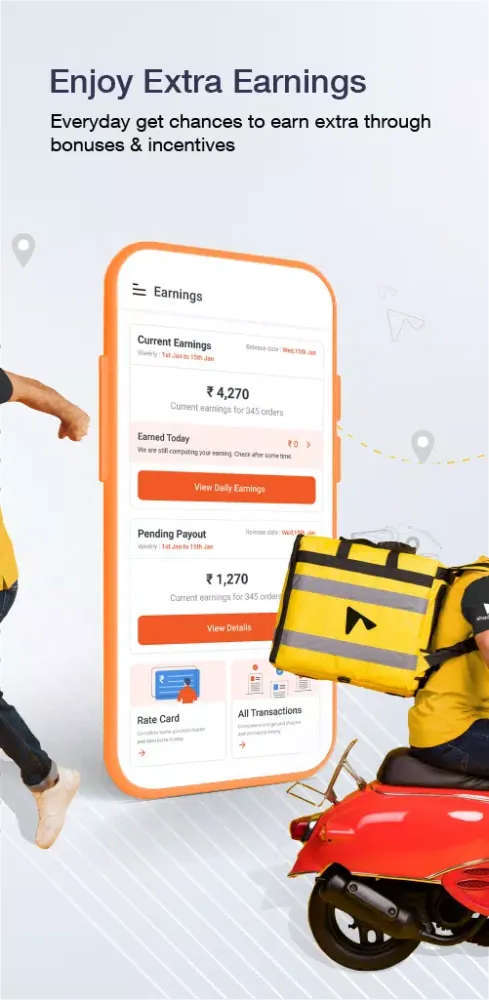 Shadowfax Delivery Partner App Screenshots