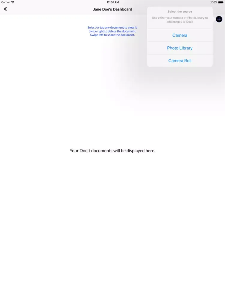 DocIt - Document Manager iPad  Ekran Görüntüleri