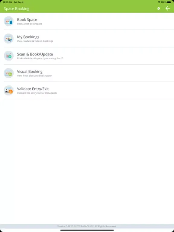Captures d'écran de KGI - Smart Facility App iPad 