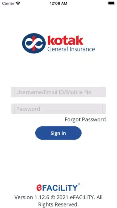 Captures d'écran de KGI - Smart Facility App
