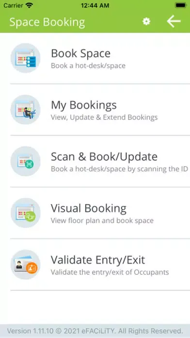 Captures d'écran de KGI - Smart Facility App