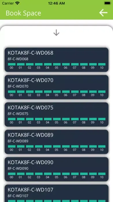 Captures d'écran de KGI - Smart Facility App