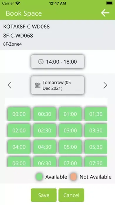 Captures d'écran de KGI - Smart Facility App