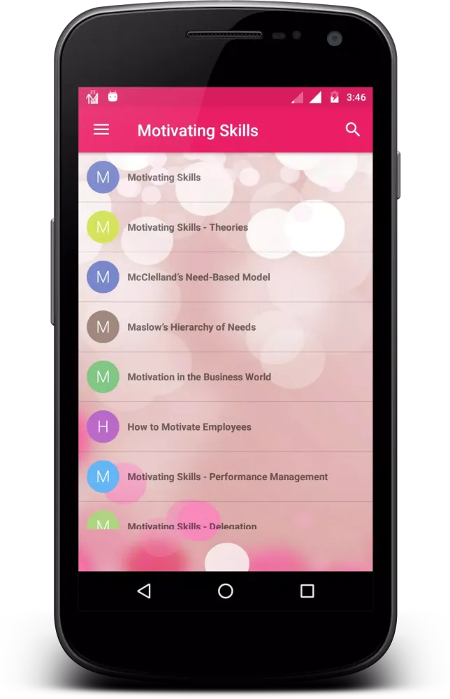 Motivating Skills スクリーンショット