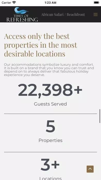 Screenshot di Times Of Refreshing Holidays