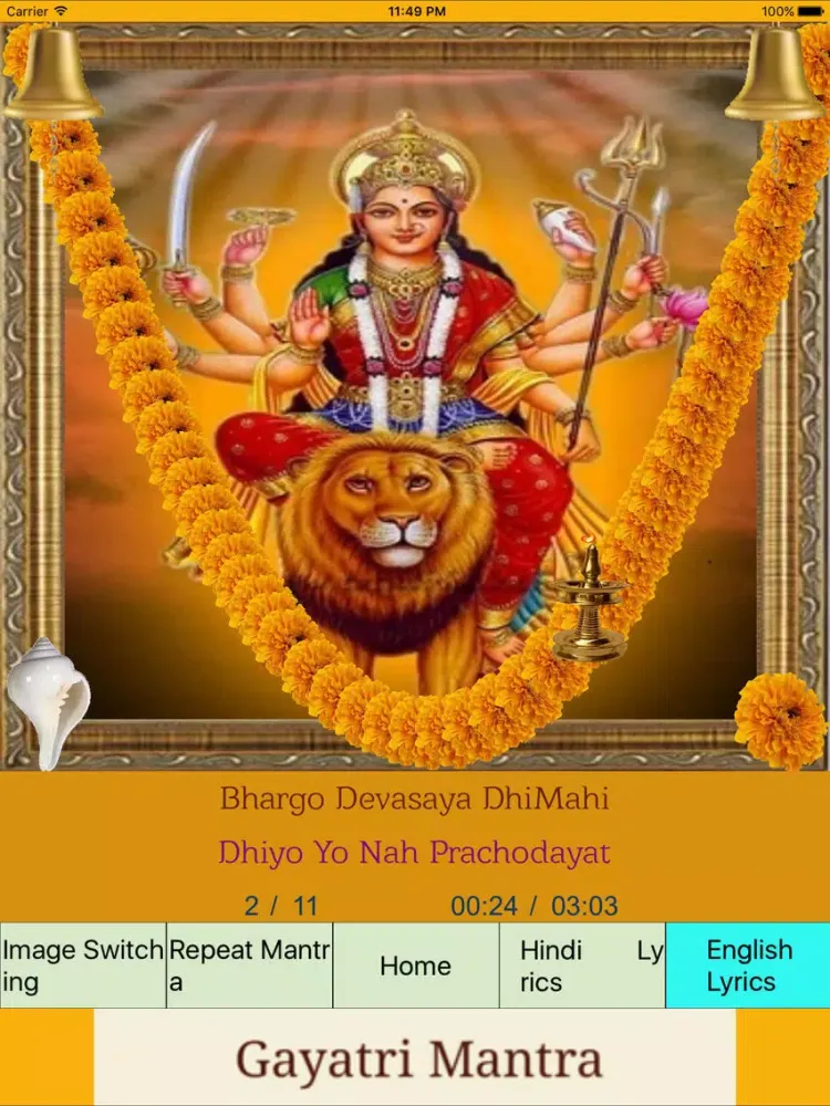 Gayatri Mantraa iPad 应用截图