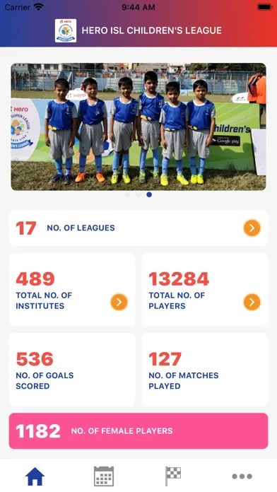 Captures d'écran de ISL CHILDREN'S LEAGUE