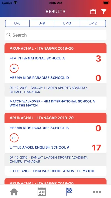Captures d'écran de ISL CHILDREN'S LEAGUE