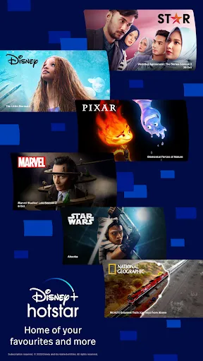ภาพหน้าจอของ Disney+ Hotstar