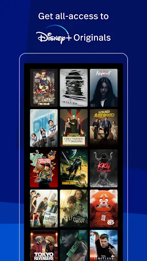 ภาพหน้าจอของ Disney+ Hotstar