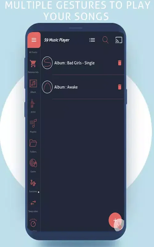 Capturas de pantalla de S9 Music Player