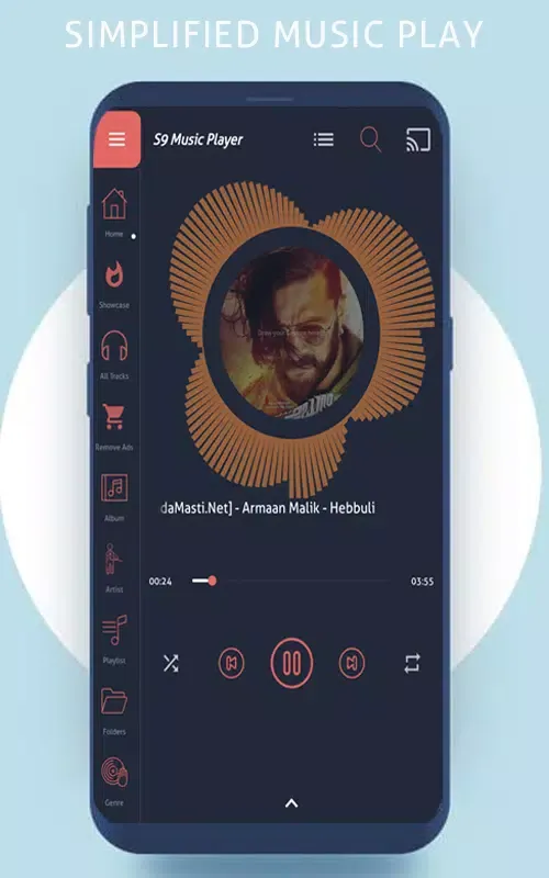 Capturas de pantalla de S9 Music Player