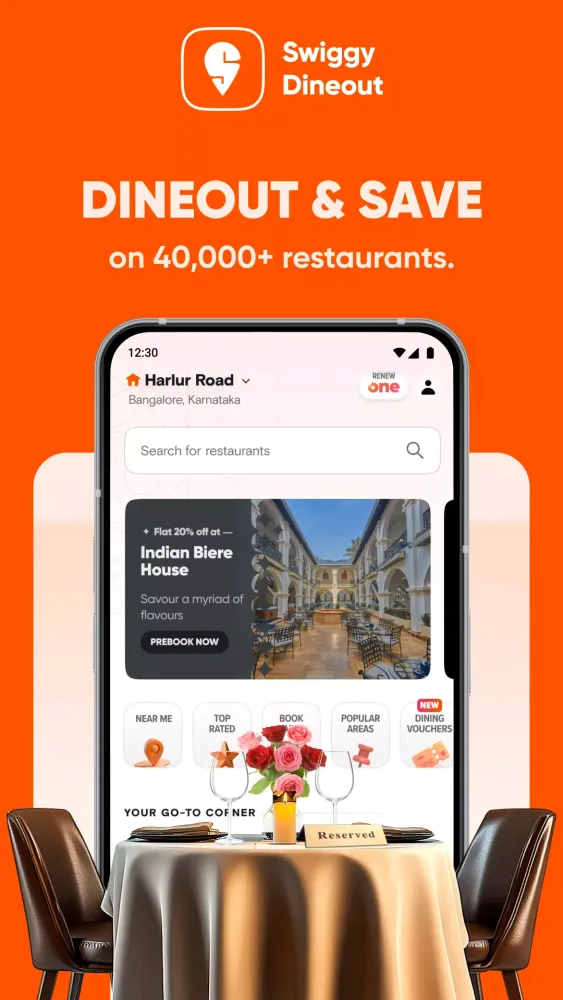 Swiggy应用截图