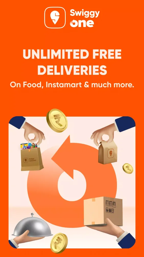 Swiggy应用截图