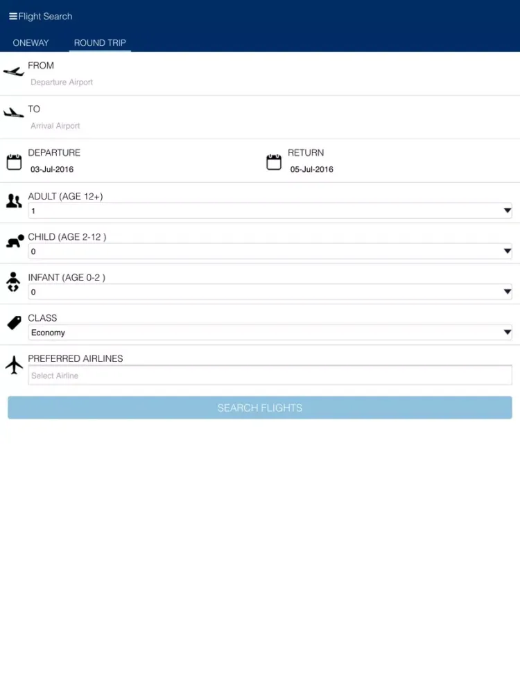 Ảnh chụp màn hình của AlShafai Travel & Tourism iPad 