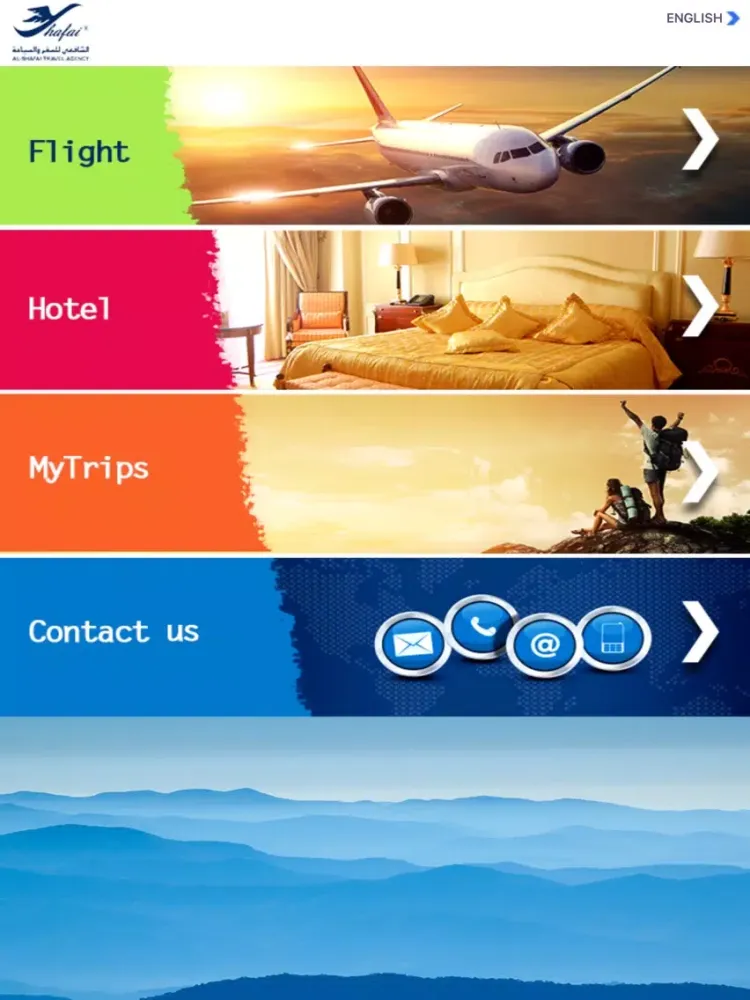 Ảnh chụp màn hình của AlShafai Travel & Tourism iPad 