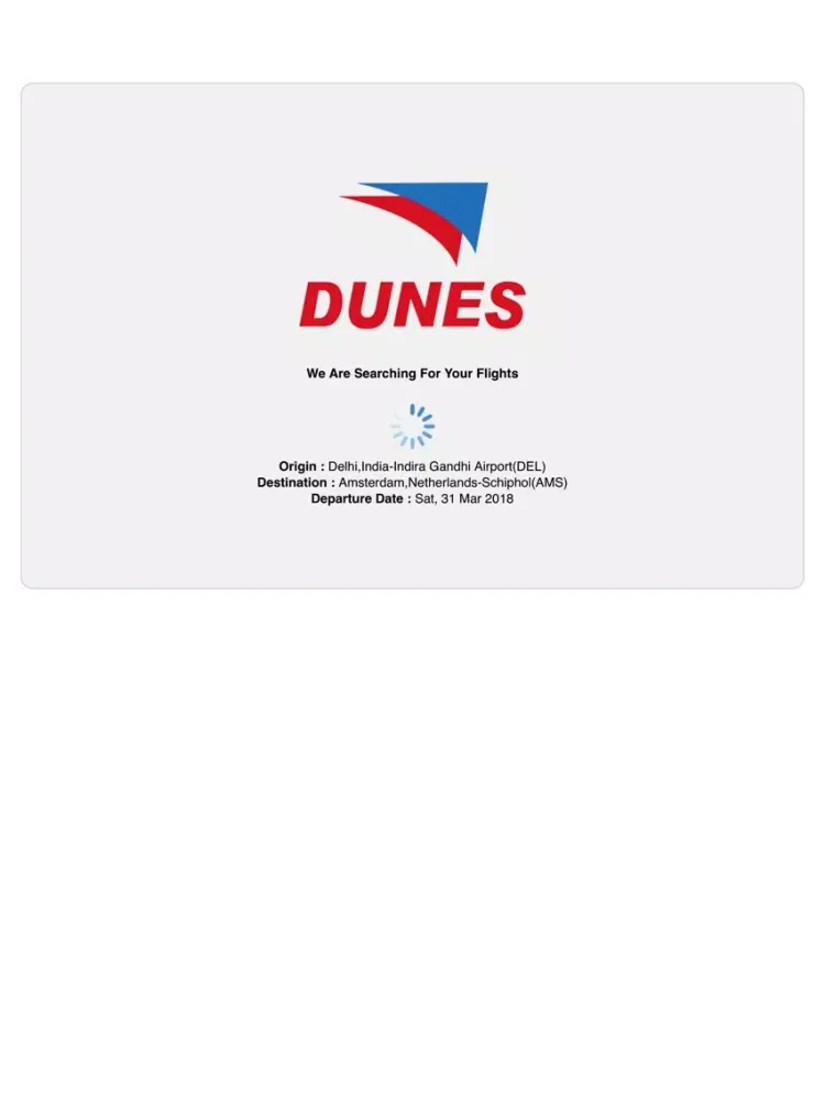 Zrzuty ekranu Dunes Travel iPad 