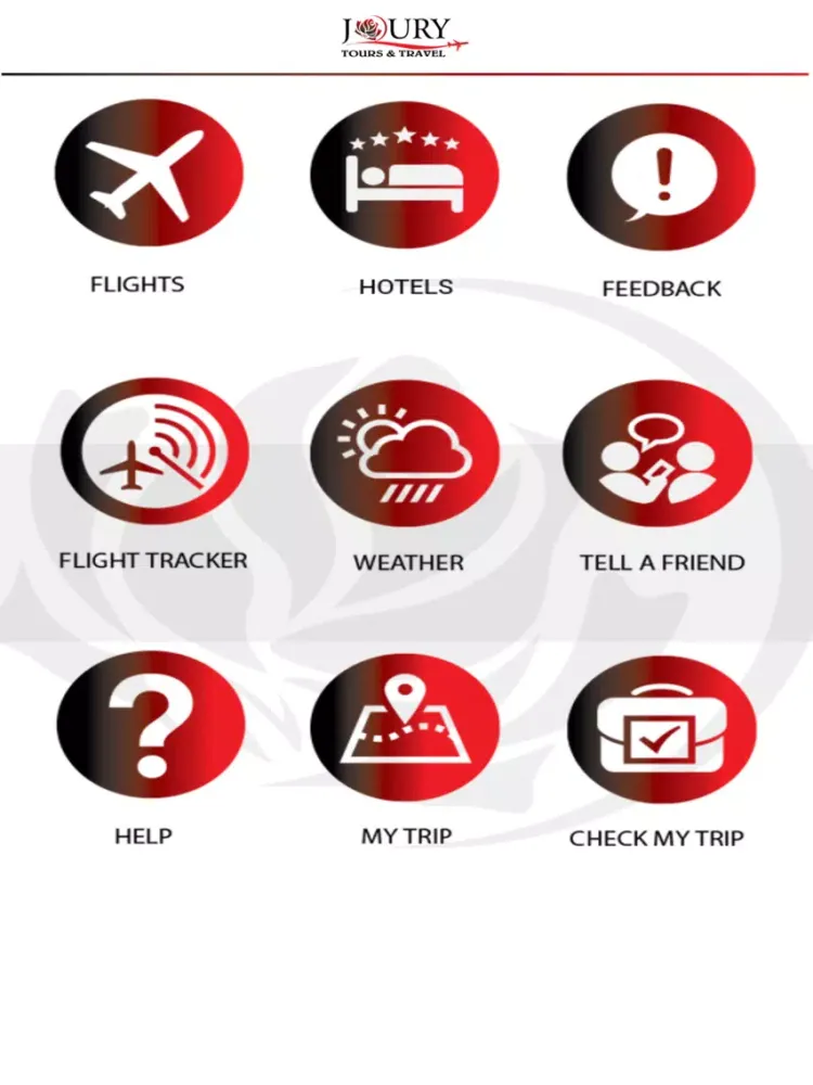 Joury Tours & Travel iPad 应用截图