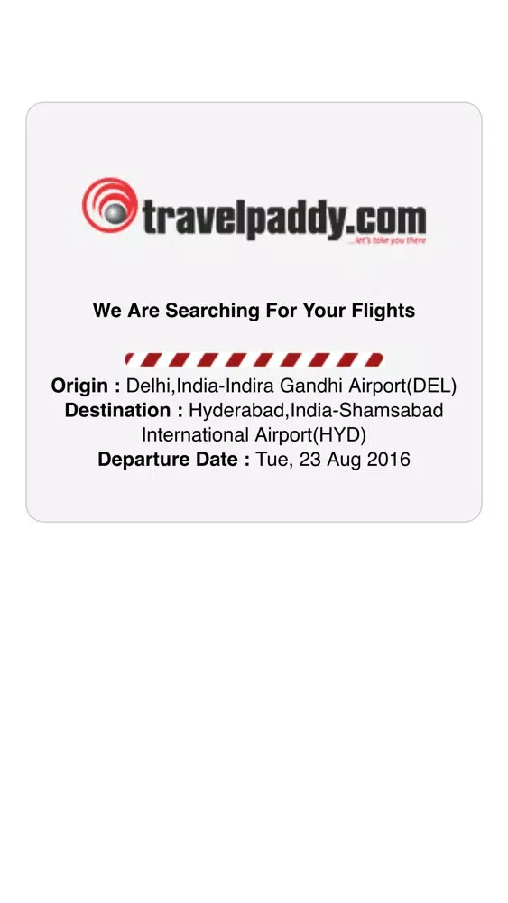 Tangkapan skrin Travel Paddy