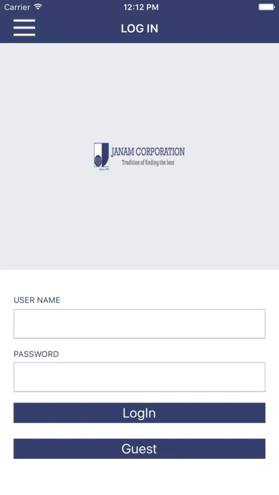 Screenshot di Janam Corporation Pvt Ltd
