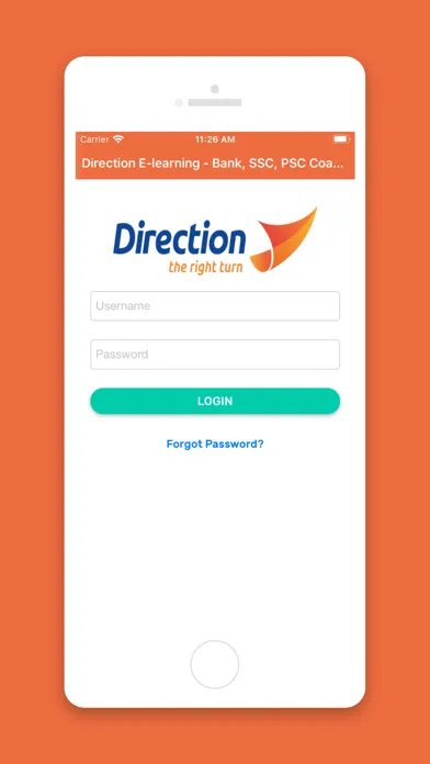 Screenshot di Direction E-learning
