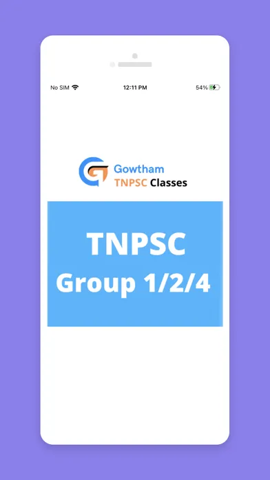 Gowtham TNPSC Classes स्क्रीनशॉट