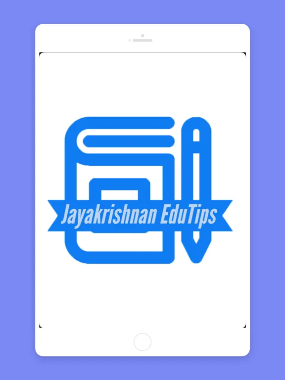 Tangkapan skrin Jayakrishnan EduTips iPad 
