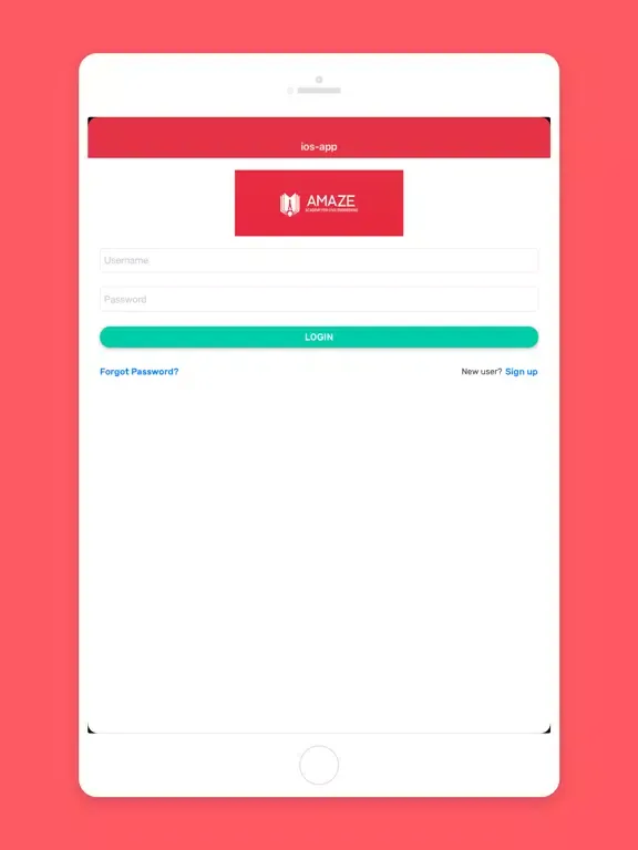 Ảnh chụp màn hình của Amaze e-Learn iPad 