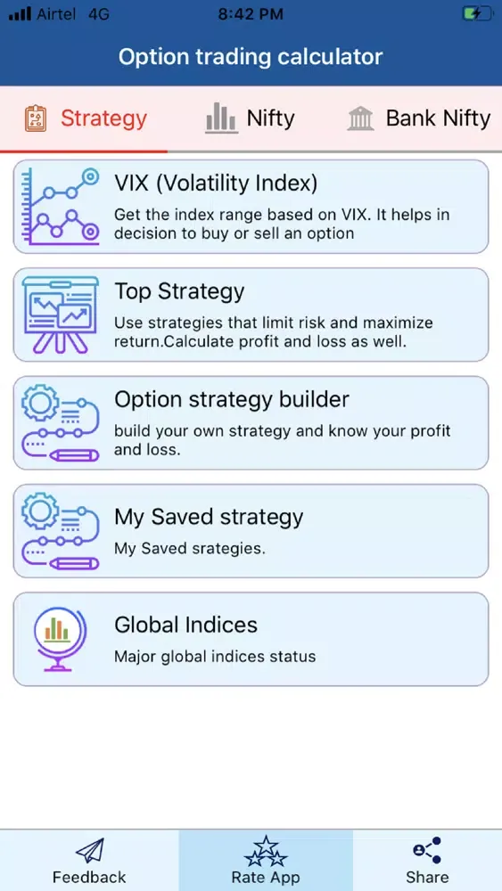 Скриншоты Future and Option Strategy