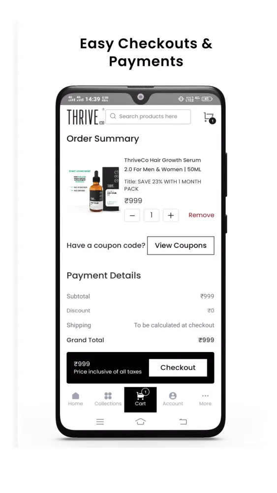 Captures d'écran de ThriveCo:Hair & Skin Solutions