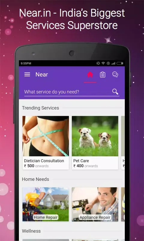 Near.in - #1 Home Services App स्क्रीनशॉट