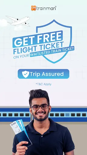 Tangkapan skrin Trainman - Train booking app