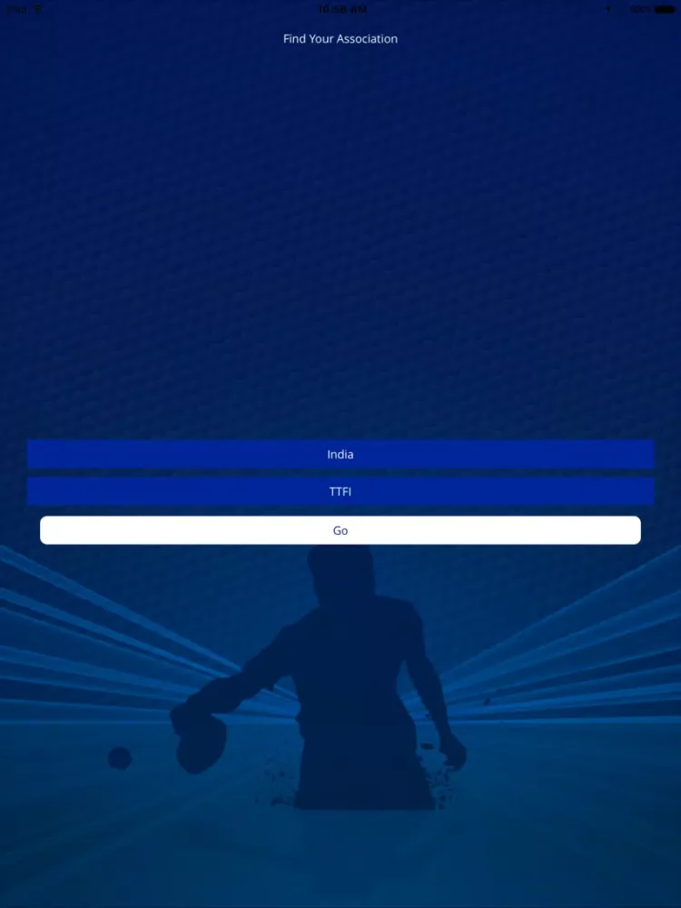 ภาพหน้าจอของ Table Tennis One iPad 