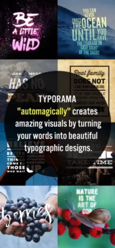 Typorama Screenshots