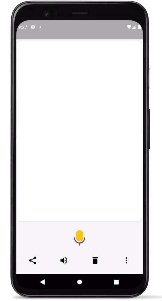 Zrzuty ekranu Hindi Voice Typing