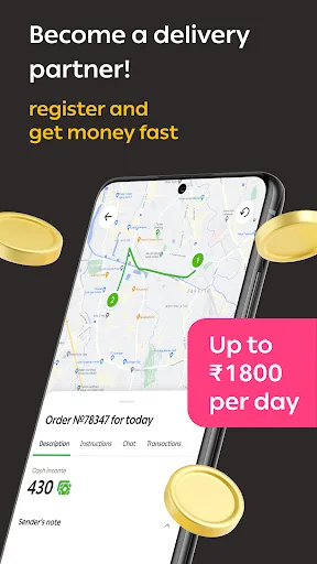 Wefast: Delivery Partner App Ekran Görüntüleri