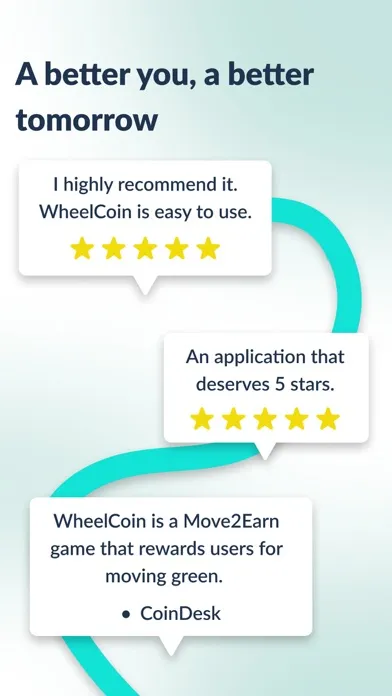 WheelCoin: Move Green, Rewards应用截图