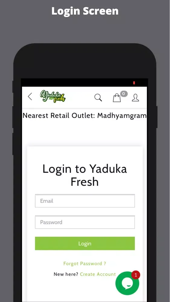 ภาพหน้าจอของ Yaduka Fresh b2b