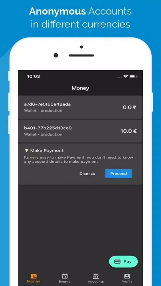 Programmable Money Screenshots