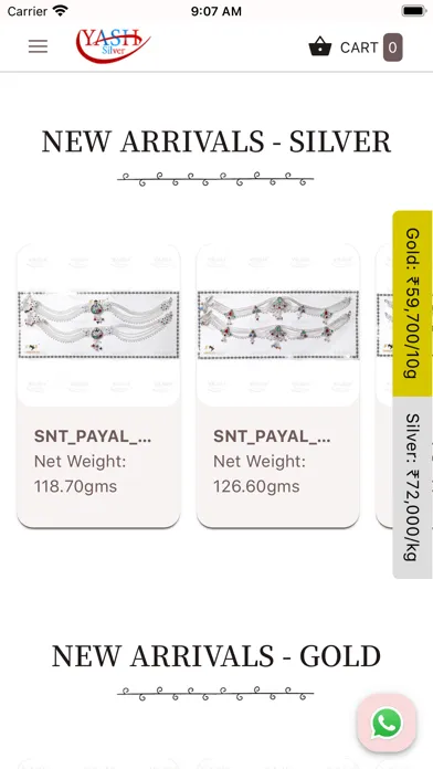 Capturas de pantalla de Yash Ornaments