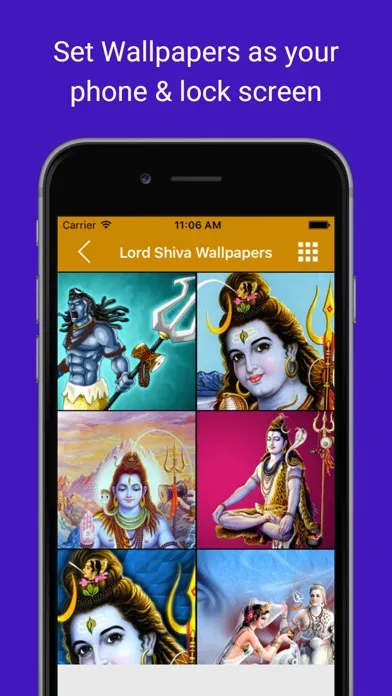Hindu God & Goddess Wallpapers : Images and photos of Lord Shiva Vishnu, Ganesh and Hanuman as home & lock screen pictures स्क्रीनशॉट