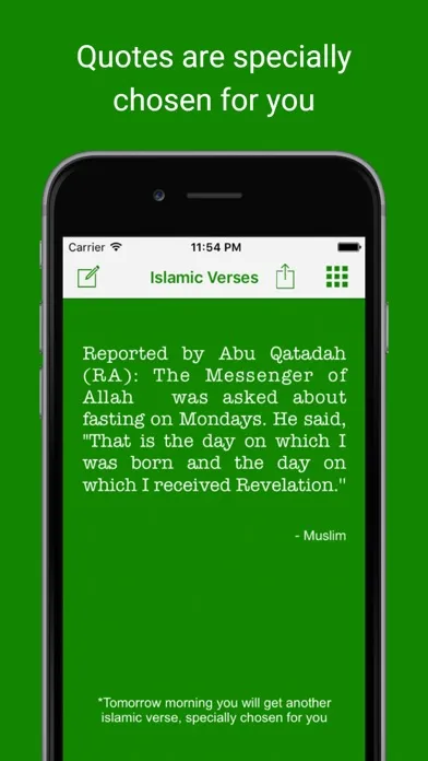 Daily Islamic & Quran Verses : Messages of Allahu Akbar and quotes from Holy Muslim scriptures Screenshots