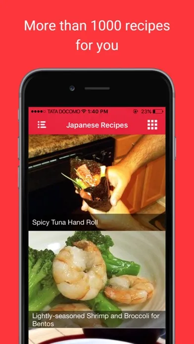 Tangkapan skrin Japanese healthy recipe cooking videos: Sushi food