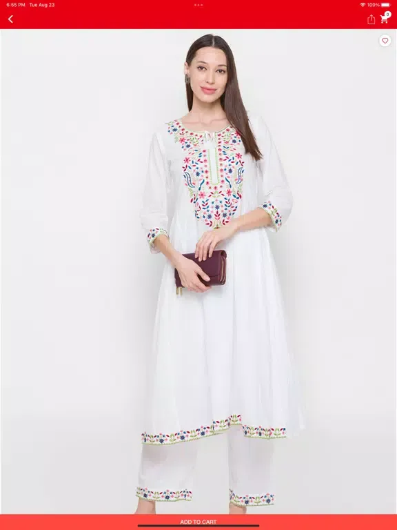 Zola Fashions iPad  स्क्रीनशॉट